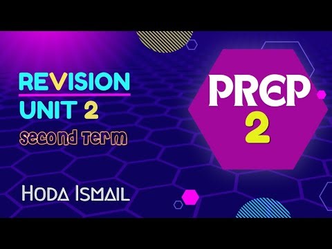 💥💥MATH : Prep 2 - Revision on Unit 2 - Second Term