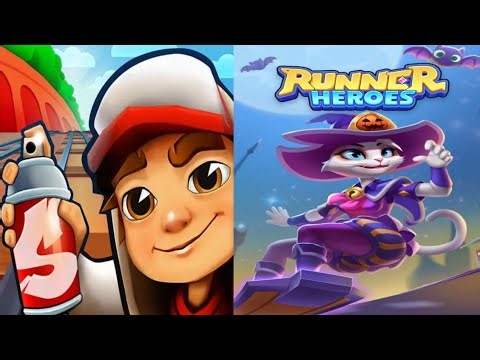 🏃‍♂️ Subway Surfers 🆚 Cat Runner 🐱🪙 Coin Challenge – Gameplay🎮 @RunningGameZone