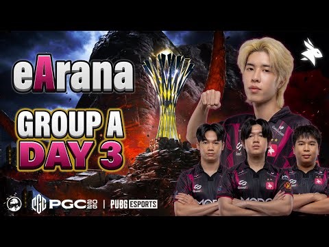 PGC 2025 | POV - eArena | Group A DAY 3 | PUBG Pro-Player