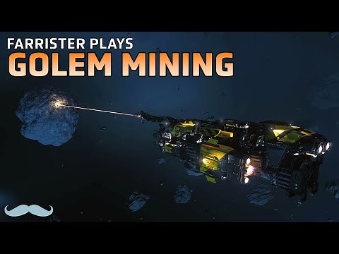Asteroid Mining with the Drake Golem | Star Citizen 4.1 4K Gameplay