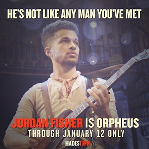 See Broadway sensation Jordan Fisher in HADESTOWN through January 12 only. | Hadestown | Facebook
