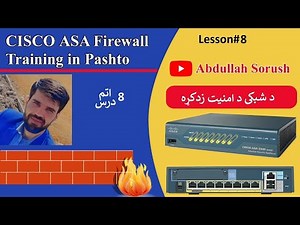 How to Configure DHCP on Cisco ASA firewall in Pashto by Abdullah Sorush Lesson# 8