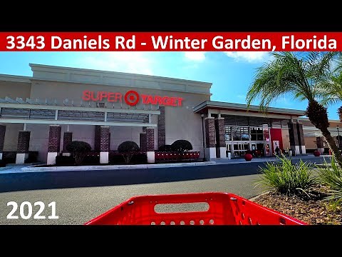 Target at 3343 Daniels Road in Winter Garden, Florida - Shopping Super Target Store 2264