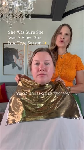 She was sure she was a soft season. Turns out she’s a true true season.✨ This is exactly why Color Analysis matters and why experience matters even more. I’ve spent years doing thousands of Color Analyses, both in person and virtually. When you work with me, you don’t leave guessing. You leave knowing. Confident, grounded, and clear that your palette is correct. So many women come to me after they’ve been analyzed somewhere else and say they wish they would’ve come to me first. I get it. This is