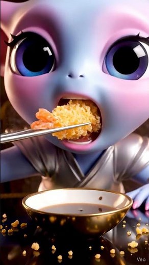 Alien ASMR, Alien Idol, Cute Alien Mukbang, Alien Eating