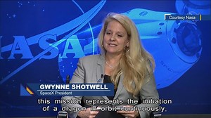 The first taxi flight into space has been launched, taking four astronauts to the International Space Station. A Falcon rocket, with a Dragon capsule on top, was launched from the Kennedy Space Centre in Florida. | HOY International Business Channel