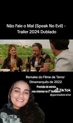 Não Fale o Mal - Trailer 2024 Dublado