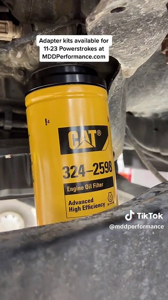 6.7 Powerstroke CAT Oil Filter Conversion Kit – Superior Engine Protection!