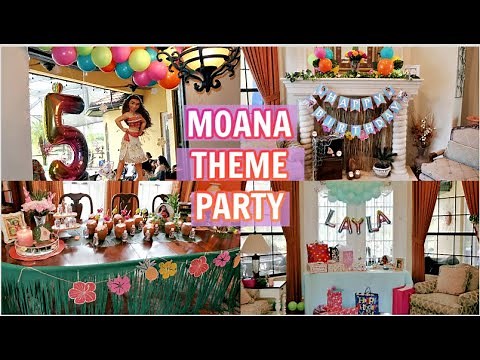 MOANA BIRTHDAY THEME | TROPICAL PARTY