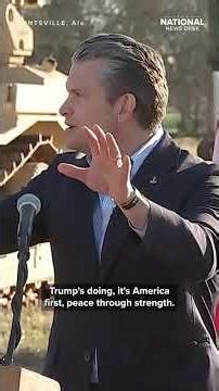 Hegseth ushers in new era of space dominance, designating Alabama site as home to US Space Command