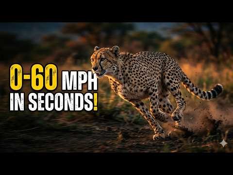 Cheetah Speed Secrets: How the Fastest Land Animal Hits 0–60 mph in Seconds