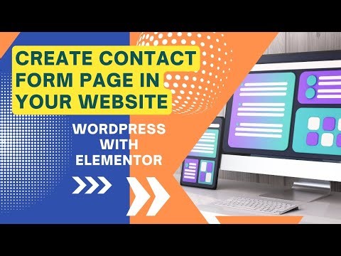 Create a Contact Form in WordPress with Elementor – Step-by-Step Tutorial for Beginners (Visaya)