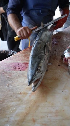 I Couldn't Stop Watching This Amazing Fish Cutting Process