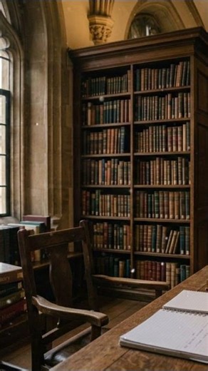 25-Minute Pomodoro Timer • Cozy Dark Academia Library & Rain 📚🌧️ #shorts