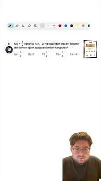 Geometric Interpretation of the Derivative 🔥 | #yks #ayt #tyt #mathematics #geometry