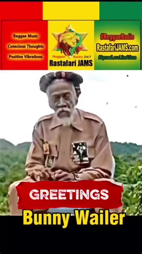 Celebrating and honoring the life of Bunny Wailer @bunnywailerarchives born April 10, 1947, and transitioned March 2, 2021 — a true foundation stone of reggae and a steadfast Rastafari elder 🦁👑❤️💛💚🖤🕊️ From the early harmonies that shape a movement to the fearless preservation of roots and culture, Bunny trod firm in dignity, consciousness, and African redemption. The I and I give thanks for his life, his works, and his unwavering stand for truth. Though he transition from the physical, the