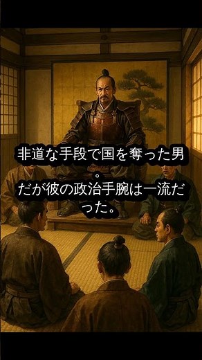 油売りから国主へ！斎藤道三の驚愕の下剋上ストーリー【日本史最大の成り上がり】