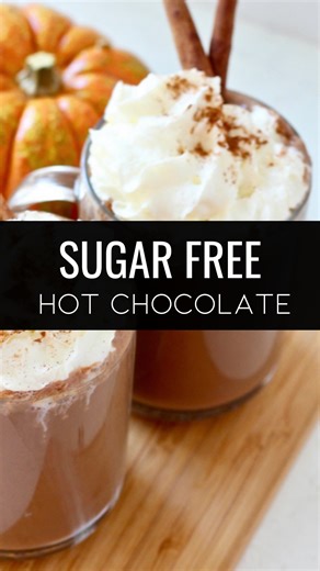Diabetes Dietitian🥑 Mary Ellen on Instagram: "Sugar free hot chocolate recipe! Here’s the ingredients you’ll need: 2 fl oz whipping cream 4 fl oz unsweet almond milk 3 Tbsp pumpkin puree Dash of vanilla extract 1 Tbsp unsweet cocoa powder Dash of cinnamon 1 tsp no sugar sweetener Enjoy!! #sugarfree #hotchocolate #healthydessert #milknhoneynutrition #diabetes #bloodsugar #type1 #t1d #type1diabetes #type2 #t2d #type2diabetes #prediabetes #bloodsugarfriendly"