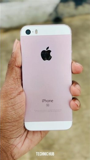 Iphone SE 1st gen | Rose gold | small & qute 🍎💥 #ios#technichub#iphone#se1#trending#highlights