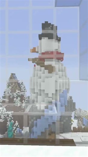 Snow Globe #minecraft #explore #gaming #adventure #minecraftbuilding #hypixel #travel