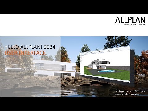 Hello Allplan! 2024 - User Interface