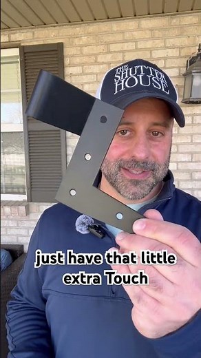 Mounting Exterior shutters on hinges. #shutters #homeimprovement
