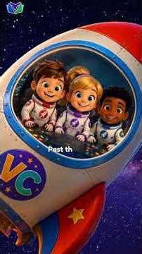 The Solar System for Kids! 🚀 Learn the 8 Planets (Space Science Lesson) #shorts