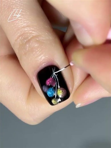 Mesmerizing Colorful Balloon Nails | Chic Tutorial