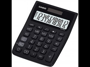 Casio Desktop Calculator (Black) RS 198