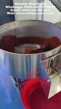 Automatic Chili Sauce Oil Salt Blender Mixer Machine