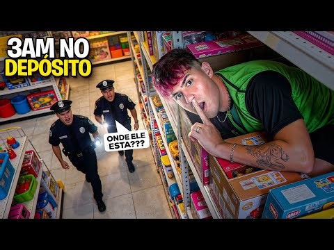 I spent the night in a toy warehouse *did I survive?