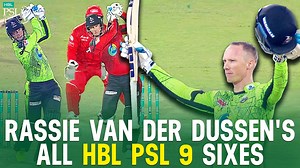 549K views · 23K reactions |  All Rassie van der Dussen's Sixes Smashes in HBL PSL 9  | Pakistan Super League #HBLPSL9 | #RassievanderDussen | Pakistan Super League | Facebook