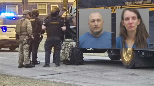 2 arrested after lengthy police, SWAT situation at Clermont County home