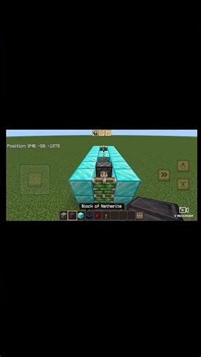 #MINECRAFT MAKE AUTOMATIC DOOR