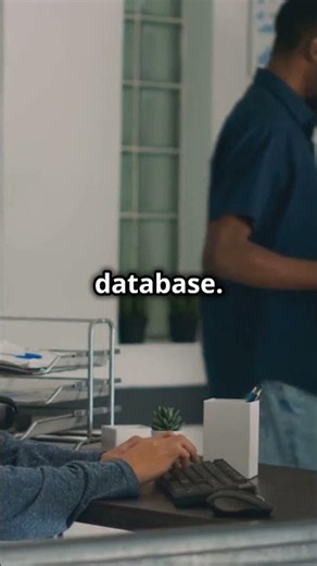 Creating a database sets up a structured place to store and manage data