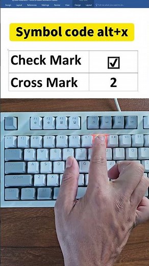Symbol code alt+x code in word #msword #mswordshortcuts #keyboardshortcuts