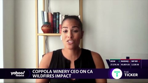 CA wildfires are a 'double whammy': Francis Ford Coppola Winery CEO