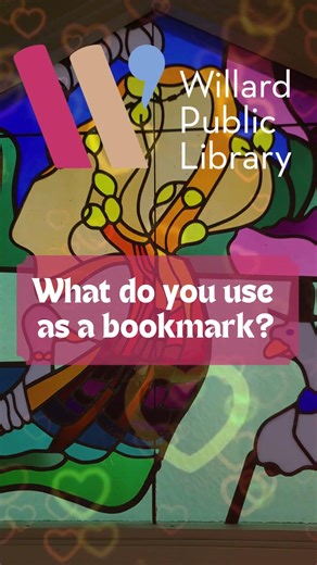 What do you use as a bookmark?