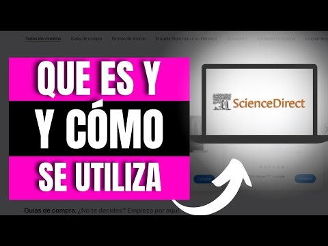 Como Se Usa La Pagina De SCIENCEDIRECT