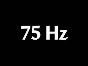 75 Hz Test Tone 1 Hour