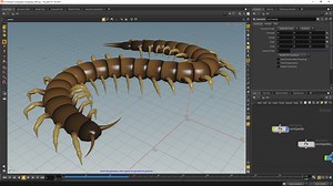 Centipedes in Houdini