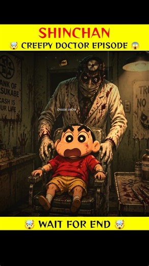 shin-chan creepy doctor episode 🤯😱 #shinchan #doreamongame