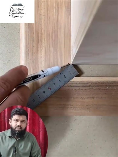 how to align edges #carpentry #homedecor #simplehacks