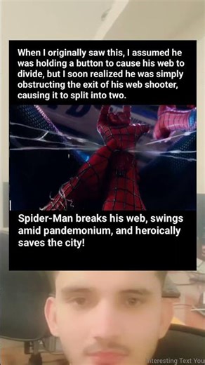 Spider-Man's Web Trick Is Simpler Than You Think