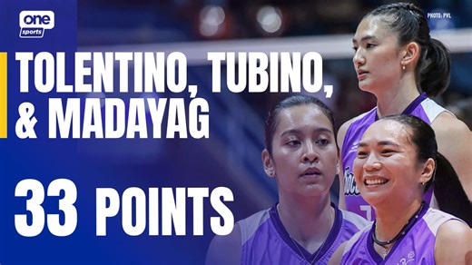 17K views · 207 reactions | TITANS TAKE FLIGHT  Kat Tolentino, Royse Tubino, and Maddie Madayag combine for 33 points as the Choco Mucho Flying Titans put up a tough fight in their four-set loss to the Farm Fresh Foxies at the 2025 PVL Reinforced Conference! #PVL2025 #TheHeartofVolleyball | One Sports | Facebook