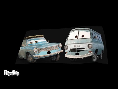 Rust-eze racer 67 crash in the World of Cars