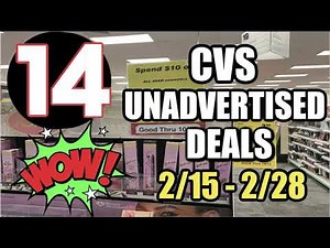 CVS UNADVERTISED DEALS (2/15 - 2/28)