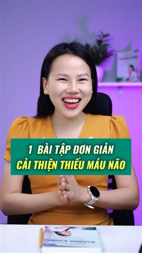BÀI TẬP CẢI THIỆN TÌNH TRẠNG THIẾU MÁU LÊN NÃO | Bác sĩ Trang