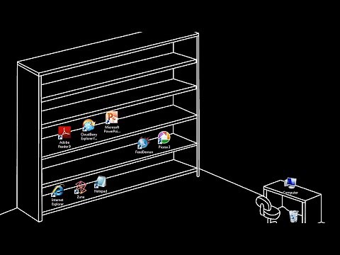 How to Change Bookshelf Wallpaper Dekstop Background | Aesthetics