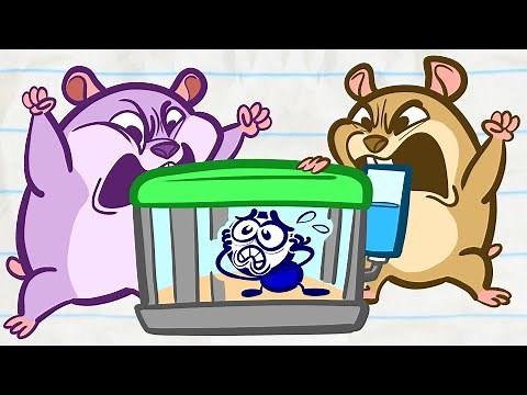 Pencilmate's Hamster Havoc! | Animated Cartoons Characters | Animated Short Films | Pencilmation